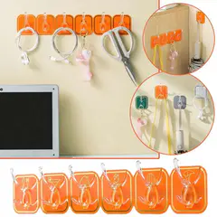 Six Raw Plastic Hook