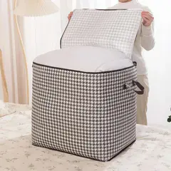 (1Pcs)Printed New Quilt Storage Bag