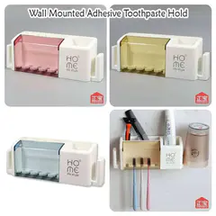 (1Pcs)4Position Toothbrush Holder