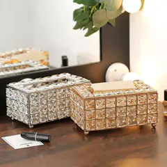 (1Pcs)Royal Luxury Tissue Box