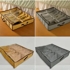 (1Pcs) 12 Pairs Shoes Storage Organize