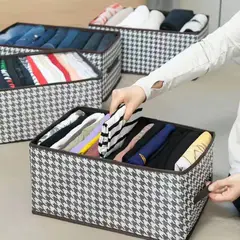 (1Pcs) Foldable Cloth Storage Box