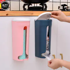 (1Pcs)Garbage bag storage box