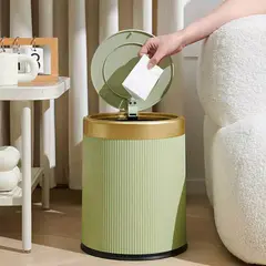  (Green)Luxury Trash Bin