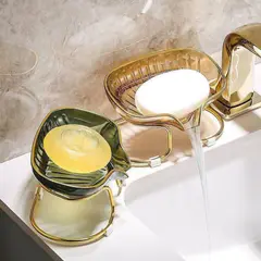 (1Pcs) Luxury Toilet Shower Soap Holder
