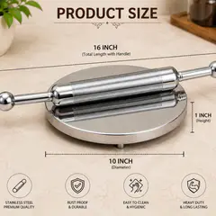  Premium Stainless Steel Roti Maker 