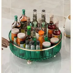  (Green)360-Degree Rotating Perfume/Cosmetic