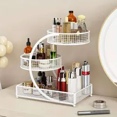 (White)Multi Layer Shelf Storage Rack