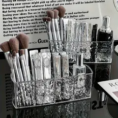 4 Grid Makeup Storage Holder