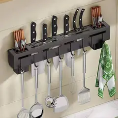 Multi-Functional Knife Holder Rack