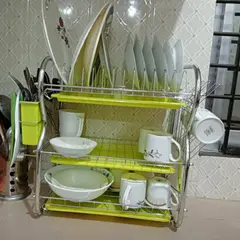 3 Layer Kitchen Rack With 3 Tray