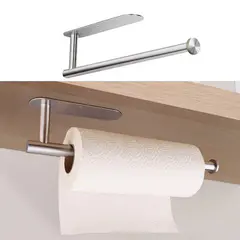 (Silver)Stainless Steel Paper Towel Holder