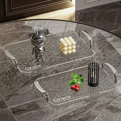 (Silver)Square Storage Tray