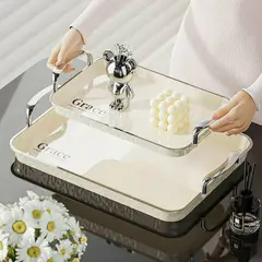 (Ofwhite)Square Storage Tray