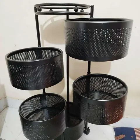 ✅৫ লেয়ারের 360 Degree Baskets Fruit Vegetable Storage Rack