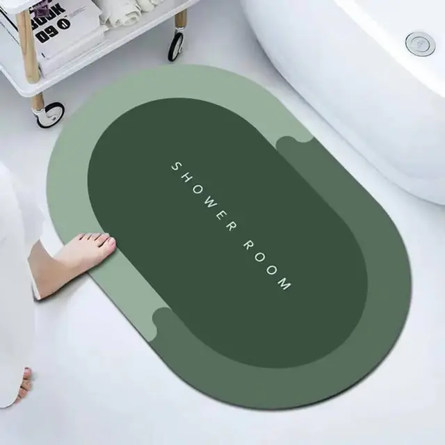 Super Absorbent Door Mat Non-slip Bathroom Carpet - Super Absorbent Door Mat Non-slip Bathroom Carpet