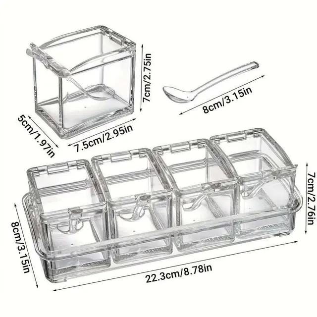 4 In 1 Seasoning Box
