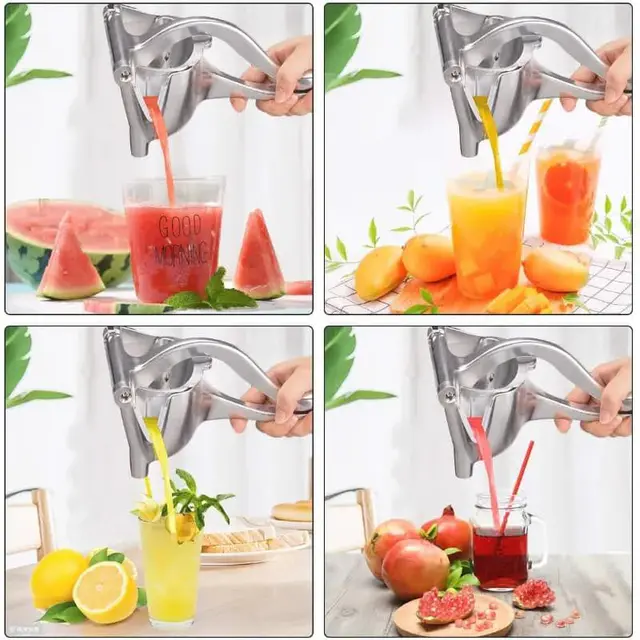 Manual Hand Press Fruit Juicer
