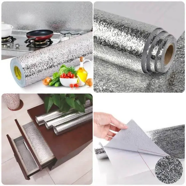 36 Grid Silicone Ice Tray With Lid - ‘Kitchen Oil-Resistant Sticker' (৩ মিটার = ৯.৮ ফিট) 