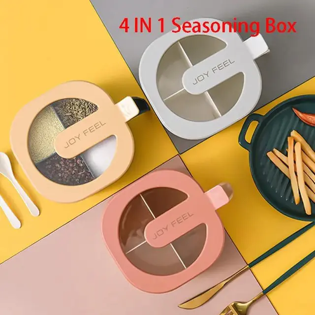 4 Slot Spice Box