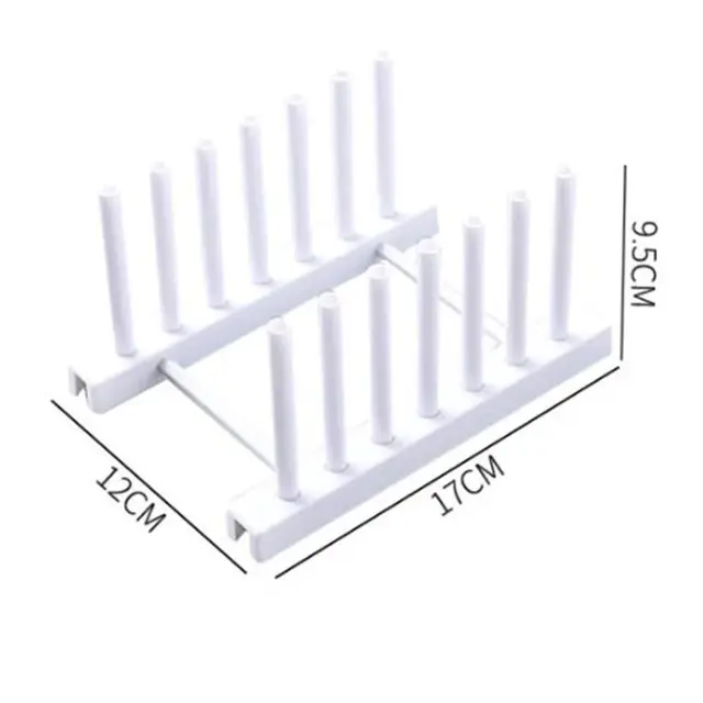Flodable Plastic Plate Cups Stand Display Holder