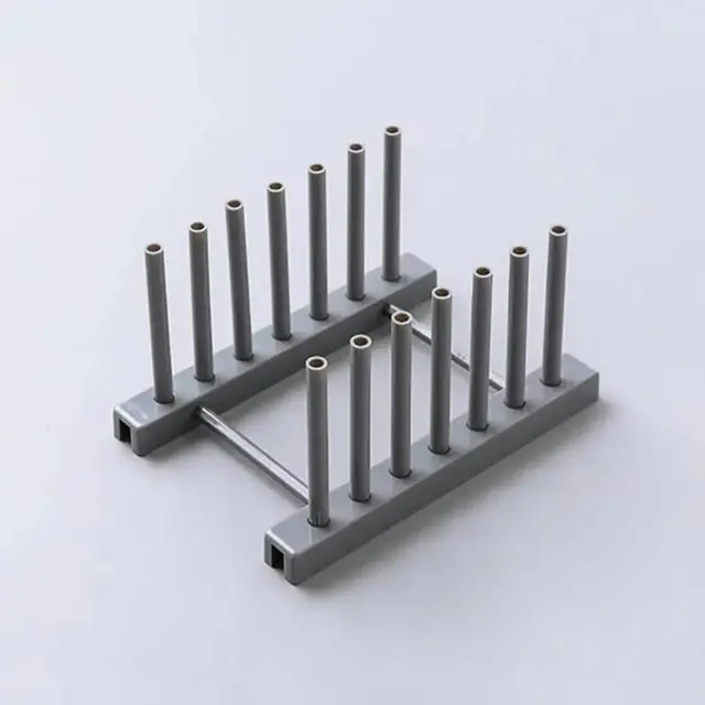 Flodable Plastic Plate Cups Stand Display Holder - ass