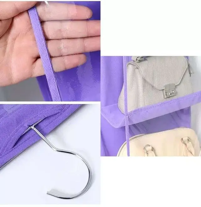 6 grid Bag Hanging Organizer