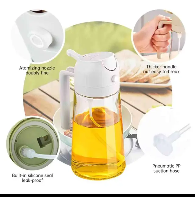 2 in 1 Oil Dispenser Bottle