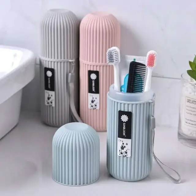 2-in-1 Sponge Rack Soap Dispenser - (১পিস)Portable Tooth Brush Holder