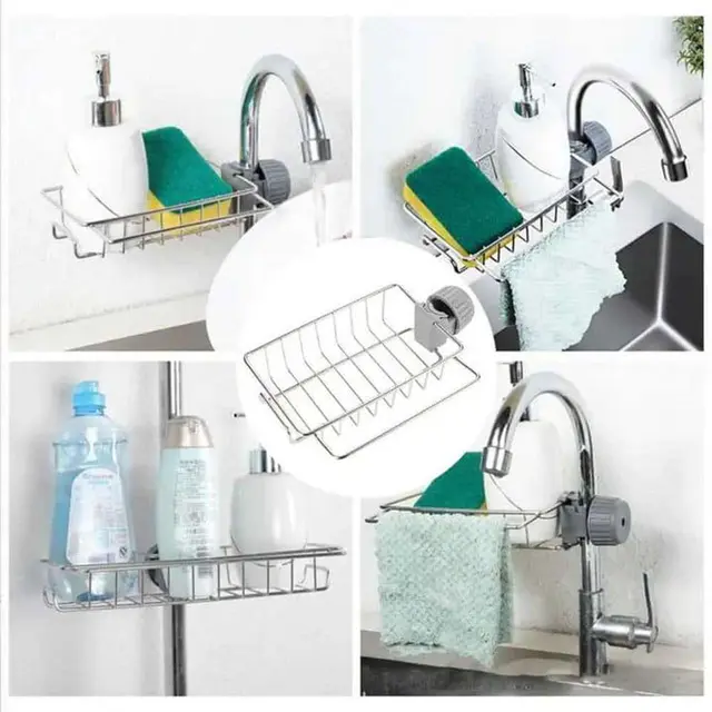 3Pcs Gap Cleaning Brush - Kitchen Faucet Rack