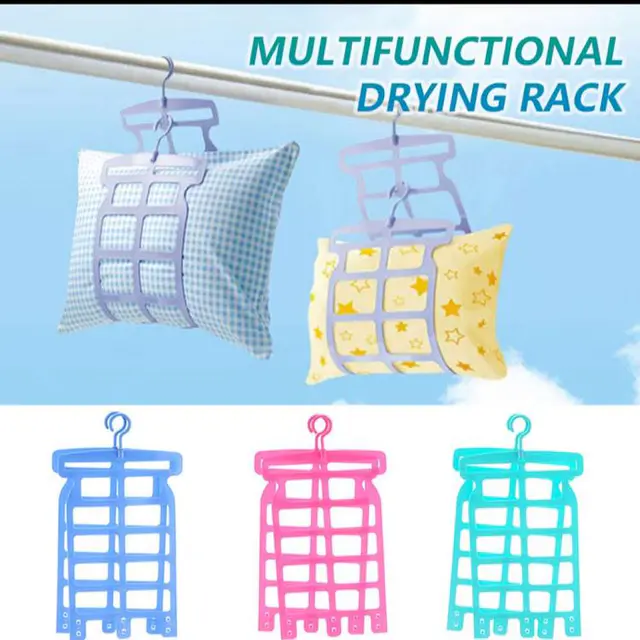 Hanging Pillow Drying Rack