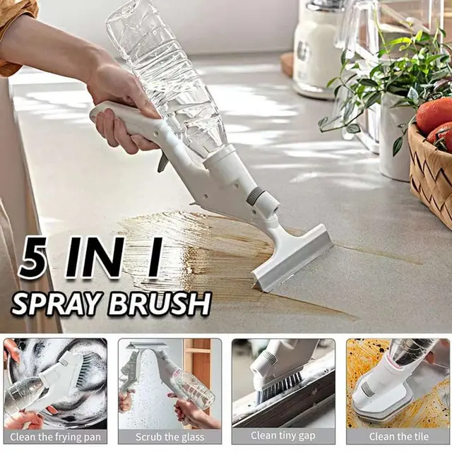 Kitchen Knife Set(6pice set) - Multifunctional water sprayable, cleaning kit