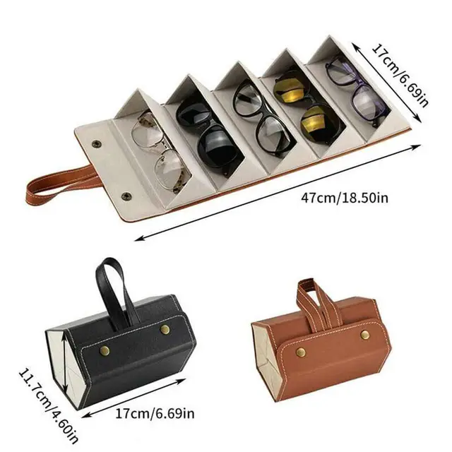 Folding Sunglasses Organizer ( 5 Slot )