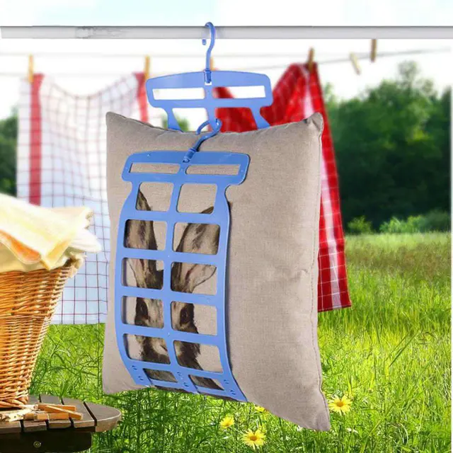 Hanging Pillow Drying Rack