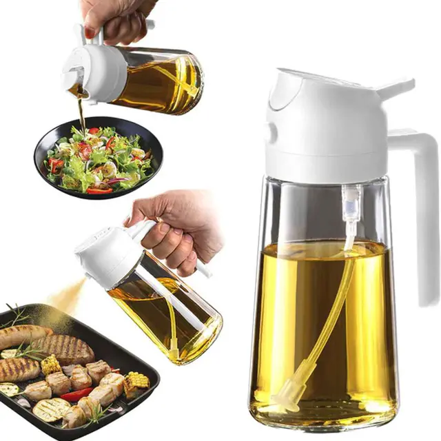 Adhesive Nails Wall Hooks - 2 in 1 Oil Dispenser Bottle
