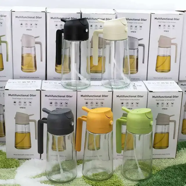 2 in 1 Oil Dispenser Bottle