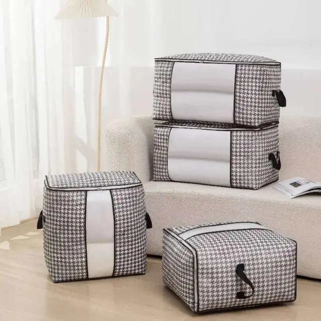 Printed New Quilt Storage Bag - (4Pcs set)Printed New Quilt Storage Bag