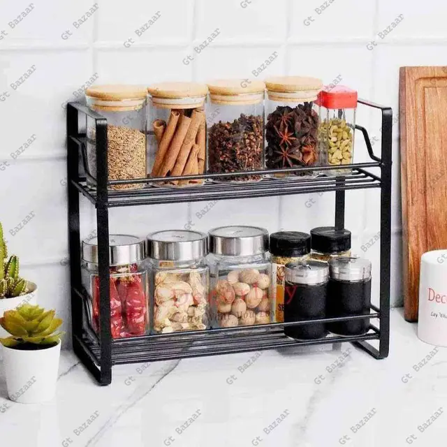 2 in 1 Oil Dispenser Bottle - Kitchen Storage Accessories
