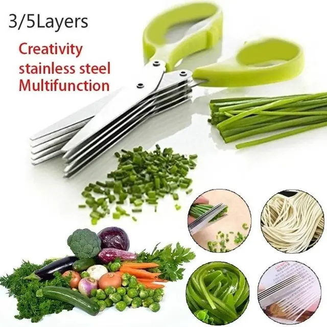 5 Layer Vegetable Scissor - 5 Layer Vegetable Scissor🌿