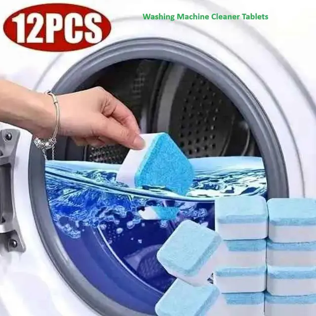 Washing Machine Cleaner Tablets - (২প্যাকেট)Washing Machine Cleaner Tablets