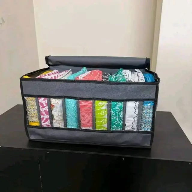 Top Loading ওয়াশিং মেশিন কভার - 9 Grid full cover organizer box