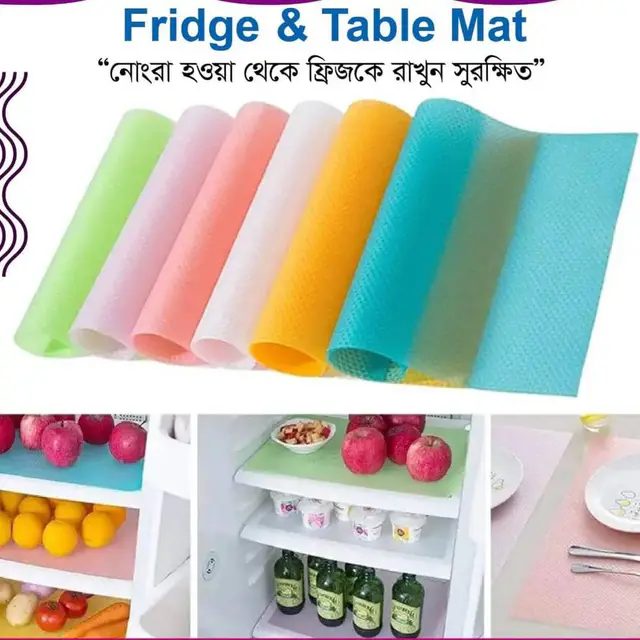 Blue Commode Cleaner - (5Pcs)Non-Slip Refrigerator