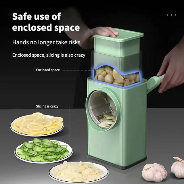 4 In 1 Manual Vegetable Cutter