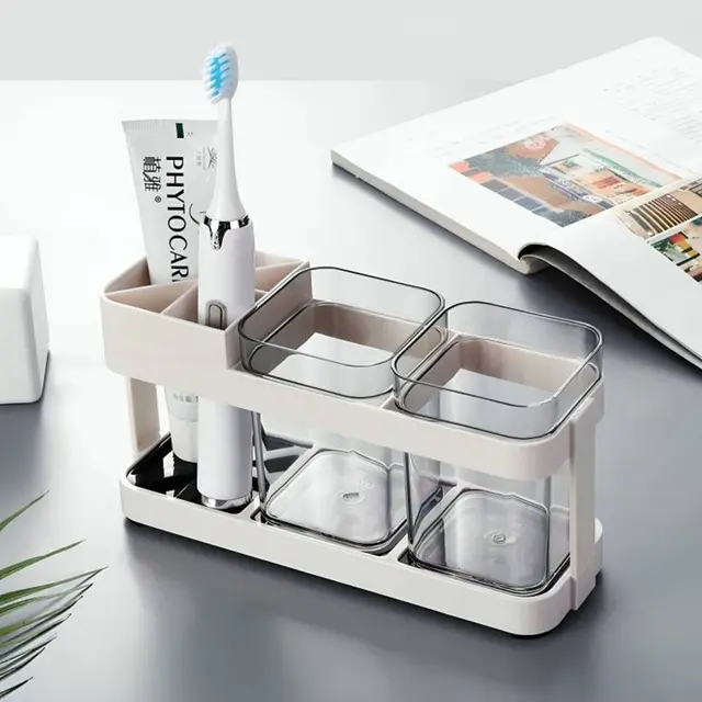 6 grid fridge storage box - Toothpaste Holder