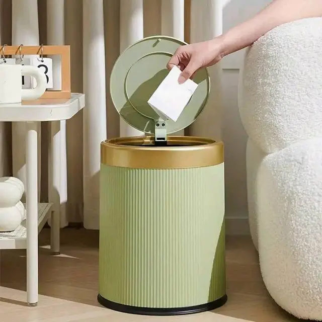 Luxury Trash Bin -  (Green)Luxury Trash Bin