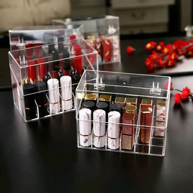 18 Grid Dust proof Lipstick Storage Box