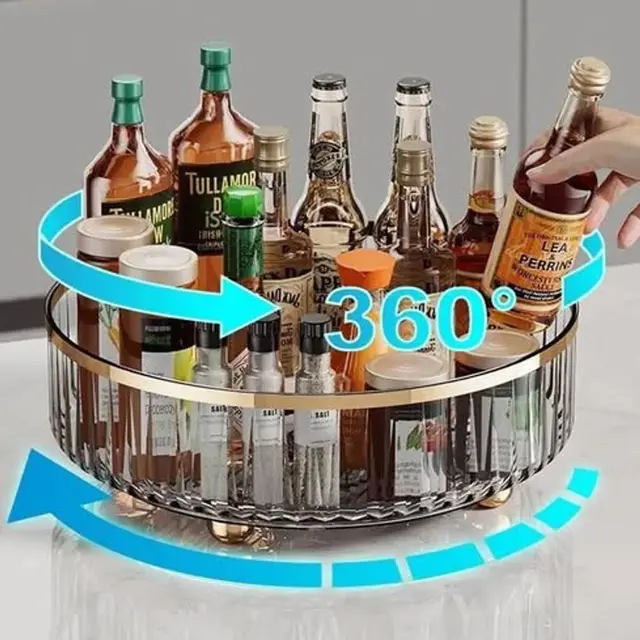 360-Degree Rotating Perfume/Cosmetic Organizer  