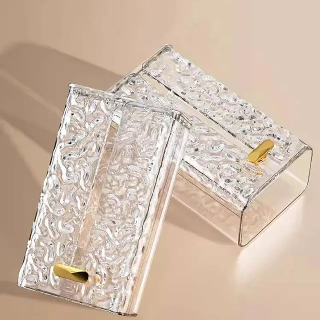 Wall Mounted Transparent Tissue Holder