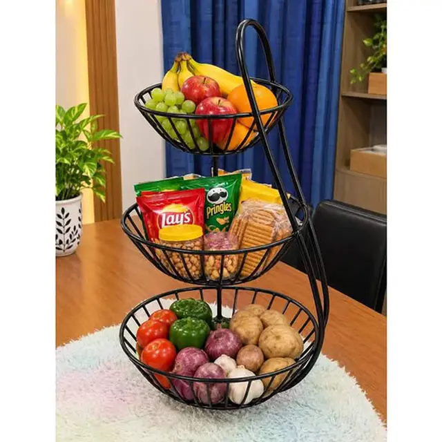 3-Layer Premium Fruit Basket - 3-Layer Premium Fruit Basket