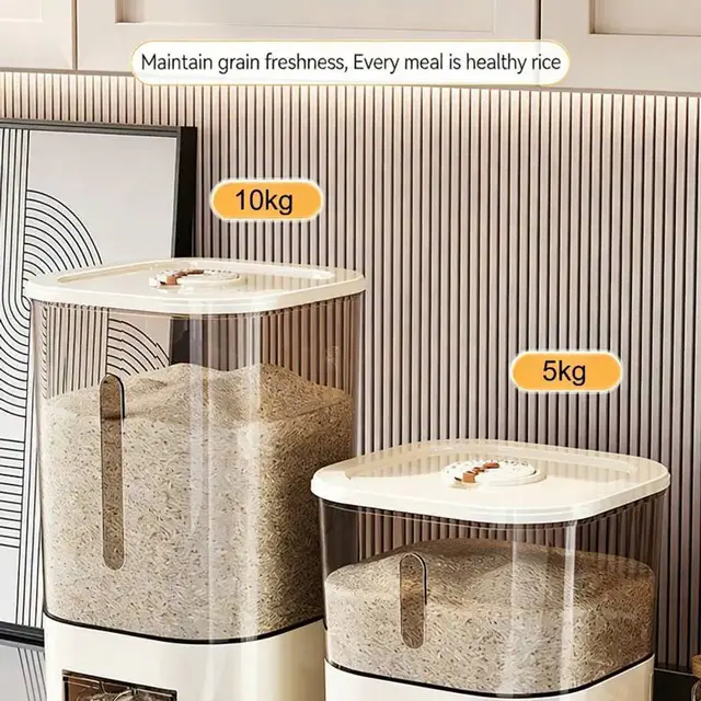 Automatic Rice Storage Box